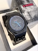 Zegarek Męski Casio G-Shock GA-2100 CasiOak Custom Stal Czarny Neon