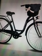 Rower miejski Orlando City rama 17 cali koło 26 " czarny
