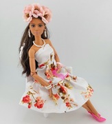 Sukienka ubranko dla lalek Barbie zest.11el