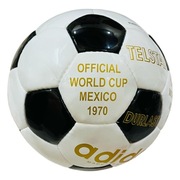 Adidas Telstar Durlast FIFA 1970 Mexico World Cup Soccer Ball Size 5