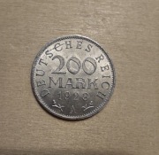 200 mark 1923 A Niemcy