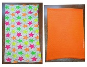 Zestaw 2 neonowych Kominów chust wielofunkcyjnych młodzieżowe damskie 