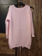 Sweter różowy M/L