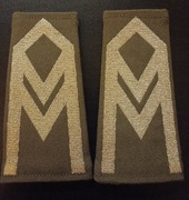 Pagony/pochewki wyjściowy SG starszy sierżant