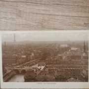 Pocztówka panorama Paryża