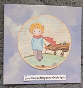 Kartka urodzinowa ręcznie robiona mały książę 