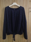 Bluza welurowa granatowa r. S/M/L/XL