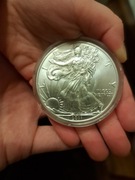 In god we trust 2011 1 oz srebro Amerykański Orzeł 1 uncja srebra 2011 rok