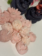 Kwiaty z naturalnego wosku ZESTAW 10 sztuk