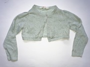 H&M miętowe bolerko rozm. 98-104