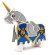 Lego Minifigures 2490px4 - Koń Bojowy Rycerza Lwa / Castle