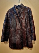 Naturalne futro vintage lata 80