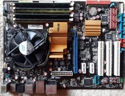 Asus P5QL-E + C2Q Q8400 + Ram DDR2 8GB 667MHz + chłodzenie Box