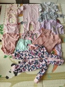 Paczka ubrań niemowlęcych