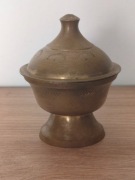 Puzdro pojemniczek mosiądz Indie