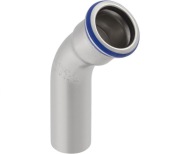 VSH xPress Stainless | Kolano d28/45° M-Ż (5 szt.)