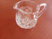 Dzbanek na mleko - kryształ - vintage