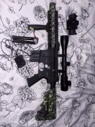 Specna arms karabin dwie lunety magazynek asg