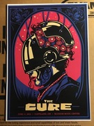 The Cure plakat koncertowy USA Cleveland 2023