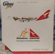 QANTAS  WALLABIES BOEING 747-400 VH-OJO   1:400
