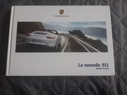 2012 Porsche 911 Prospekt FRANCUSKI twarda okładka 132 s. FR/WW