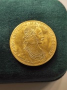 4 dukaty austriackie 1880r ciekawa moneta wykopki po zbieraczu