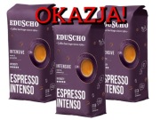Zestaw 3 x Kawa ziarnista Eduscho Espresso Intenso 3 kg - 30.08.2027