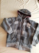 Ciepła kurtka - bluza chłopięca Rebel 128