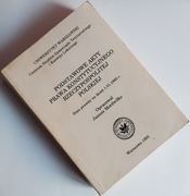 Mordwiłko - Podstawowe akty prawa konstytucyjnego