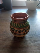 Szkło, porcelana, ceramika, wazonik Łysa Góra, PRL, Vintage.