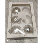 Bombka gładka bombka Vitbis 4 szt.