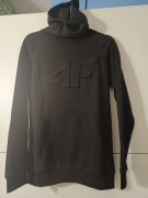 4F czarna bluza kangurka S
