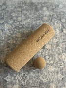 Zestaw do masażu z korka, wałek + piłka eco NOWY