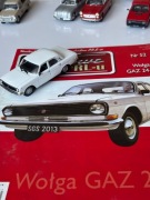 Model 1:43 GAZ Wołga 24-10 gazetka