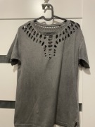 Szary t-shirt medicine