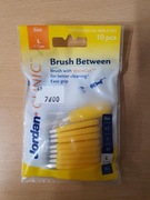 CZYŚCIKI SZCZOTECZKI MIĘDZY ZĘBOWE JORDAN BRUSH BETWEEN 10SZT.