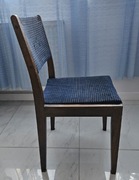 Krzesło tapicerowane z Barczewa, PRL.