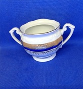 Biała porcelanowa cukiernica  (bez pokrywki)  Chodzież