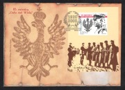 FDC.blok197,85 rocznica cudu nad Wisłą,Pilsudski