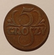 1930 5 gr groszy II RP 
