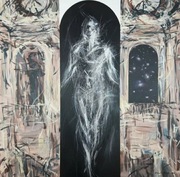 Obraz akrylowy na płótnie " Stan istnienia" 100x100