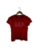 Koszulka damska Gap czerwona z dużym logiem M