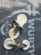 Koła skrętne z poliamidu 125 mm   