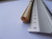 Deseczki modelarskie balsa modelarska 20 szt 0,5x5 mm cienkie