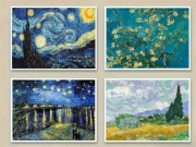 4 Diamentowe obrazy DIY. Haft diamentowy. Mozaika.