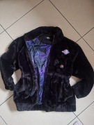 Kosmos, gwiazdy, full Volume by EMP, czarny kożuszek 