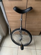 Jednokołowiec monocykl 20 cali srebrny siodło 80 kg