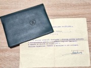 Terminarz Technika 1971 + pochwała z grudnia 1970