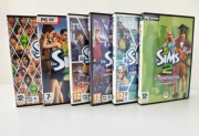 Zestaw gier The Sims 2 Sims 3 PC + dodatki - ZESTAW