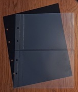 Leuchtturm 334698 - Karta Optima 2C XL na banknoty, pocztówki, blistry